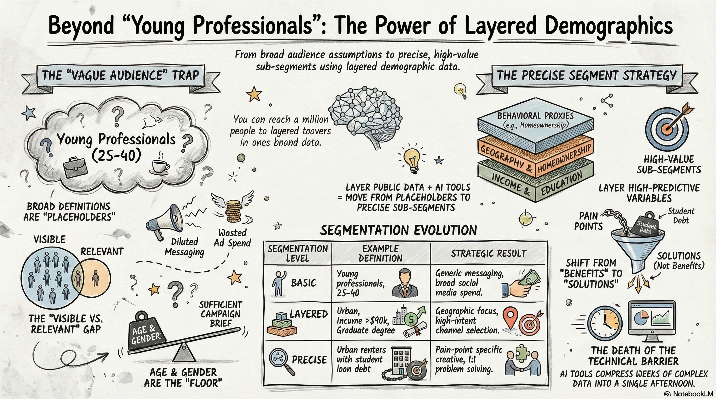 The Power of Layered Demographics