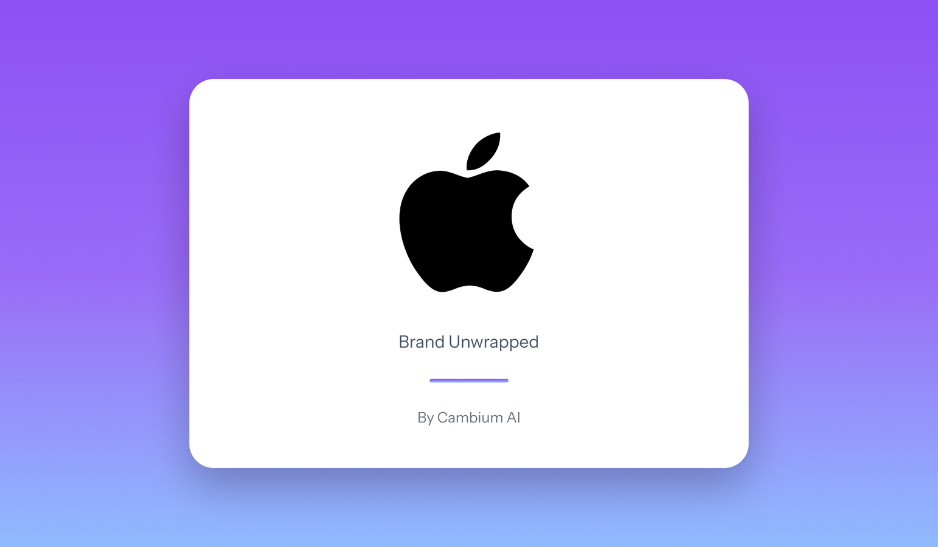 25 Brands Unwrapped: Day 12 - Apple