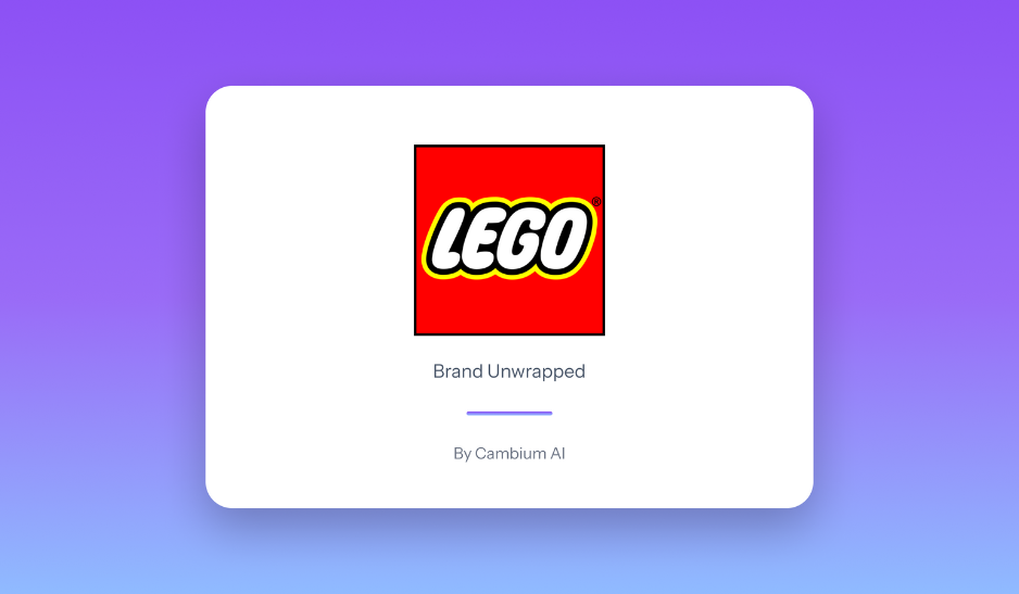 25 Brands Unwrapped: Day 8 - LEGO