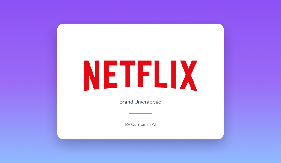 25 Brands Unwrapped: Day 9 - Netflix