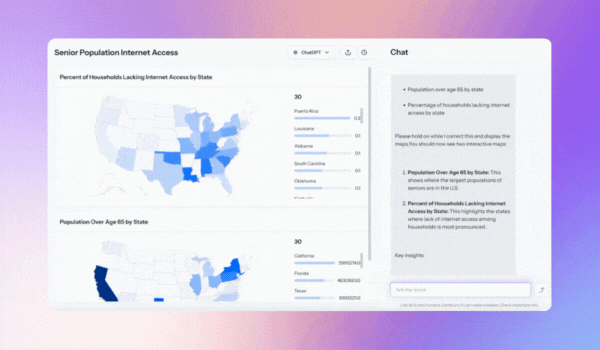 Cambium AI Maps and interface