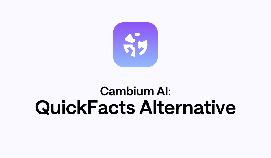 Cambium AI: QuickFacts Alternative