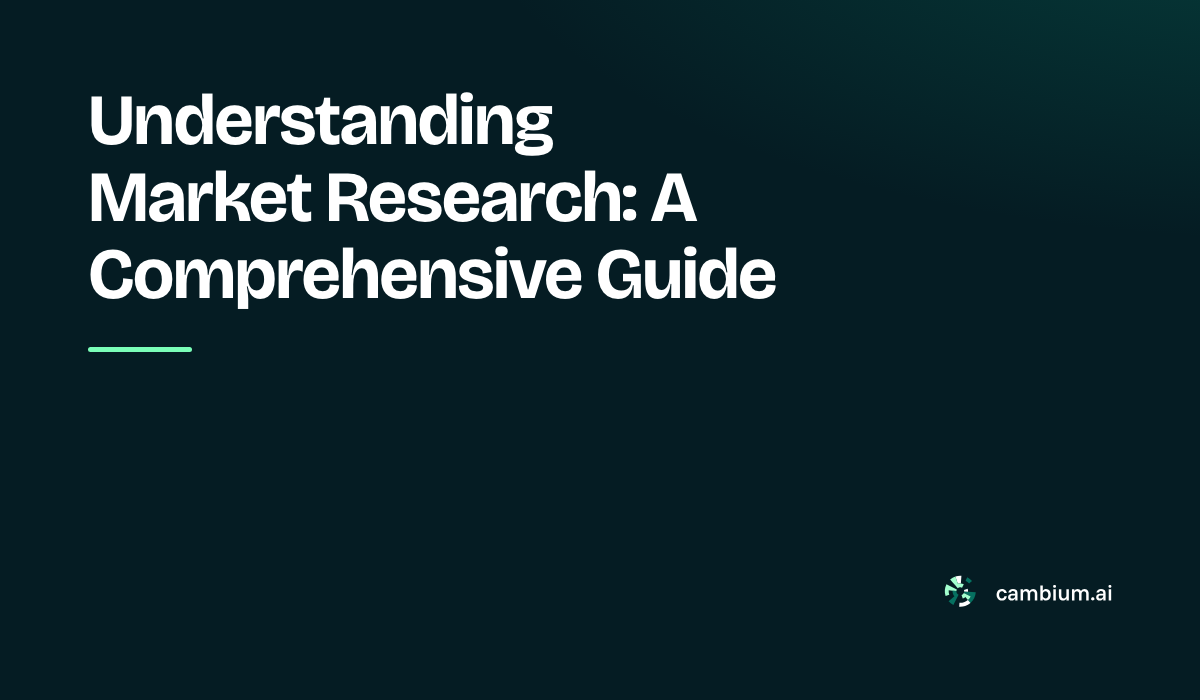 The headline 'What is Market Research'