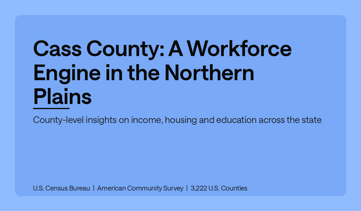 Cass County: A Workforce Engine in the Northern Plains